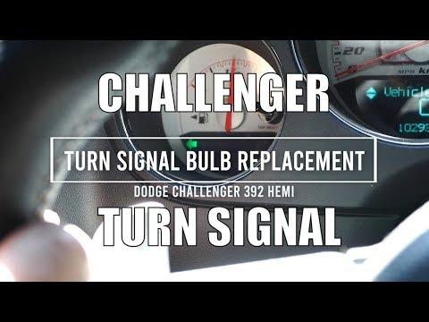 How to Replace Front Turn Signal Bulbs on a 2015-2023 Dodge Challenger (Bulb vs LED) (Body: Coupe)