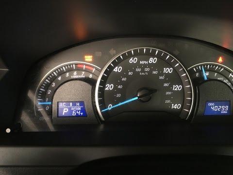 2013 Toyota Camry 2.5L oil and filter change