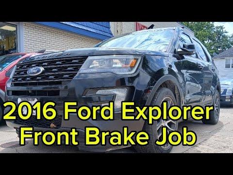 2016 Ford Explorer - Front Brake Pads &amp; Rotors - Remove &amp; Replace