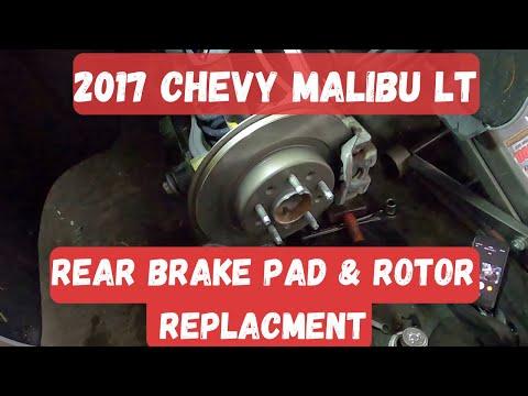 How to Replace Rear Brake Pads on a 2016-2021 Chevrolet Malibu (EPB Service Mode Guide) (Trim: LS)