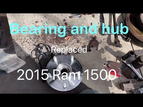 Replacing wheel hub and bearing on 2015 Ram 1500