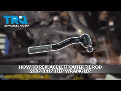 How to Replace Left Outer Tie Rod 2007-2017 jeep Wrangler