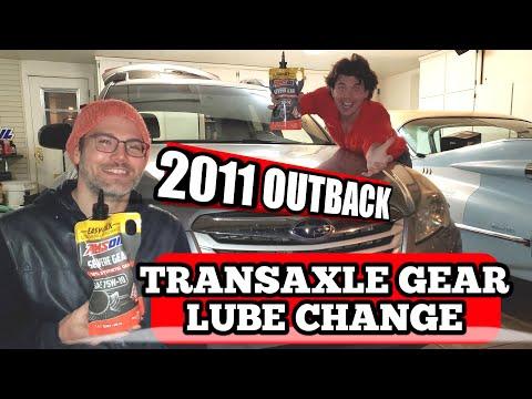 2011 Outback AMSOIL Manual Transmission + Rear Gear Oil Change