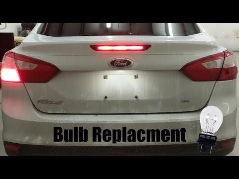 How to Replace Left & Right Tail Light Bulbs on a 2000-2018 Ford Focus (3157) (Trim: S | Body: Sedan)