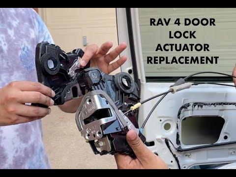 How to Replace the Rear Door Lock Actuator on a 2013-2019 Toyota RAV4
