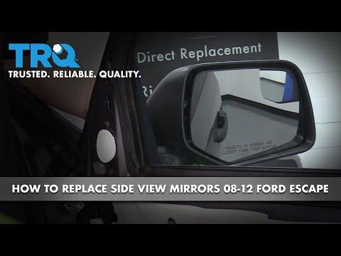 How to Replace the Side View Mirror on a 2008-2009 Ford Escape (Left or Right) (Trim: XLS | Body: Sport Utility)