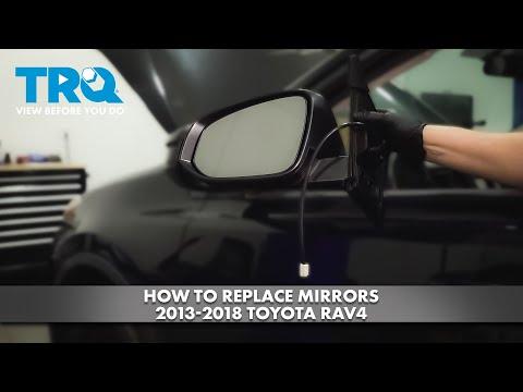 How to Replace Side View Mirrors on a 2014 Toyota RAV4