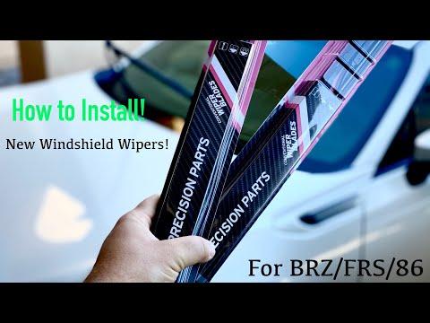 How to Install Windshield Wipers on your BRZ/FRS/86!
