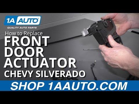 How to Replace Front Door Actuator 14-19 Chevy Silverado