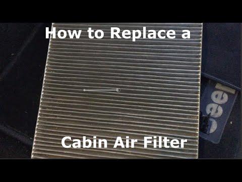 How to Replace the Cabin Air Filter on a 1999-2009 Jeep Grand Cherokee (Glove Box Method)