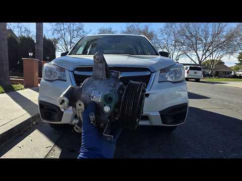 Subaru Forester - A/C Compressor Replacement