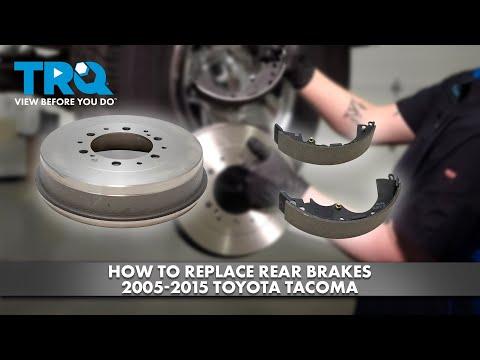 How to Replace Rear Drum Brake Shoes on a 2005-2020 Toyota Tacoma