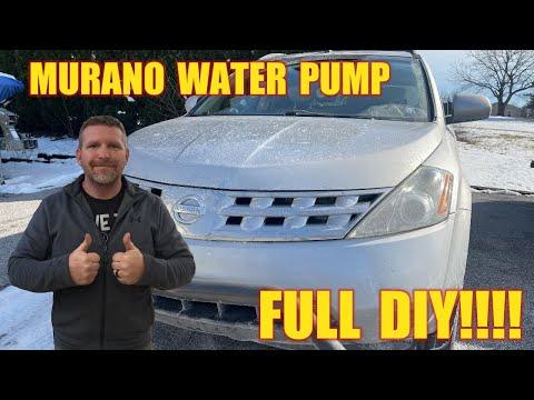 Nissan Murano Water Pump &amp; Timing Chain Tensioner Replacement | DIY Step-by-Step Guide