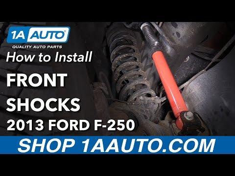 How to Replace Front & Rear Shock Absorbers on a 2005-2016 Ford F-250 Super Duty