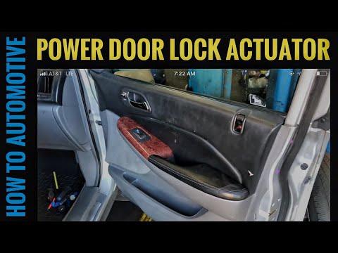 How to Replace the Front Door Lock Actuator on a 2014-2019 Acura MDX