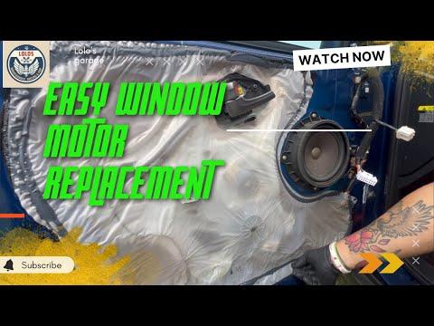 How to Replace the Front Window Regulator on a 2015-2016 Hyundai Tucson (Driver or Passenger) (Trim: SE | Engine: Inline 4 2.4L)