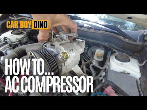 Subaru Forester AC Compressor how to