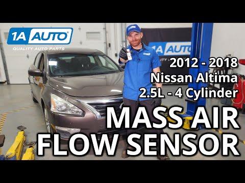 How to Replace Mass Air Flow Sensor 2012-2018 Nissan Altima (2.5L)