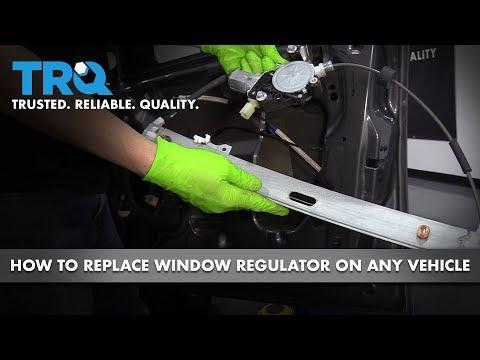How to Replace Rear Window Regulator on a 2015-2017 Lexus NX200t (Rear Door Glass Fix)