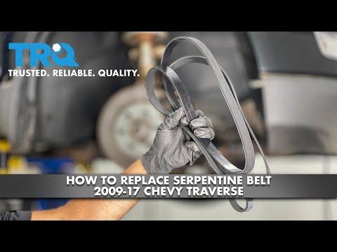 2018-2023 Chevrolet Traverse 3.6L: Timing Belt Replacement Not Applicable—Replace Serpentine Belt (Engine: V6 3.6L)