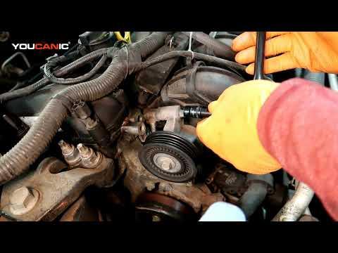 2013-2020 Ford Fusion Serpentine Belt and Tensioner Pulley Replacement