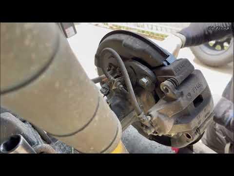 2016 Toyota Tundra Rear Brake Pads &amp; Rotors Replacement #brakes
