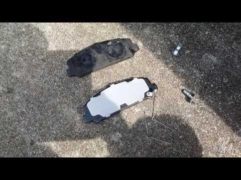 NISSAN ARMADA 2017 FRONT BRAKE PADS REPLACEMENT
