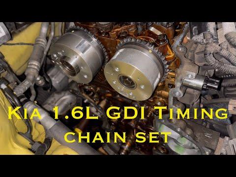 2016 Kia Rio 1.6L GDI Timing chain replacement quick overview and key points