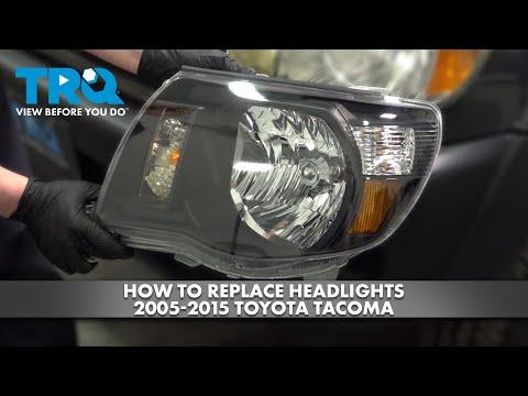 How to Replace Both Headlight Bulbs on a 1997-2015 Toyota Tacoma (High & Low Beam)