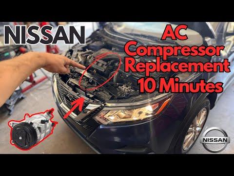 How to Replace the A/C Compressor on a 2021 Nissan Rogue 2.5L