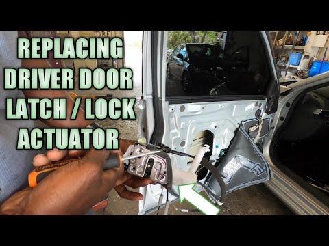 replacing driver door latch / actuator on nissan altima