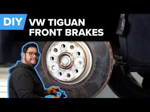 Volkswagen Tiguan Front Brake Pad &amp; Rotor Replacement DIY (2018-2021 VW Tiguan R-Line)