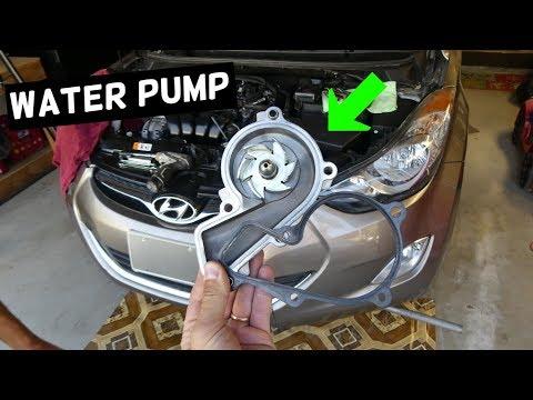 HOW TO REPLACE WATER PUMP ON HYUNDAI ELANTRA