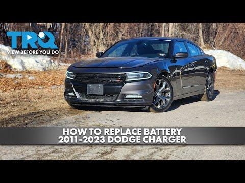 How to Replace the Battery on a 2006-2023 Dodge Charger (Trunk-Mounted Battery Guide) (Trim: Daytona | Engine: V8 5.7L)