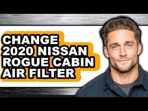 How to Change 2020 Nissan Rogue Cabin Air Filter (Only Way)