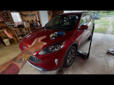 How to Replace Rear Brake Pads on a 2020-2025 Ford Escape (EPB Service Mode Guide)
