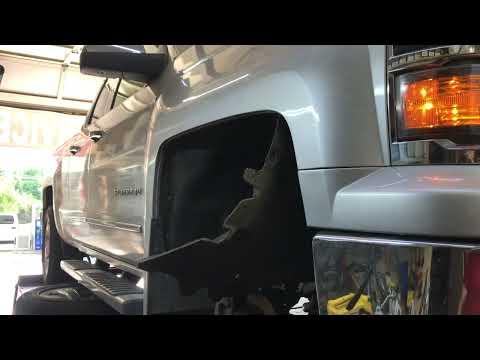 2014 Chevy Silverado Front Running And Turn Signal Bulb Replacement