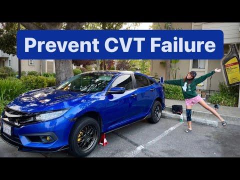 Honda Civic CVT Fluid Change DIY Maintenance Guide 10th Gen Transmission Service 2016-2020