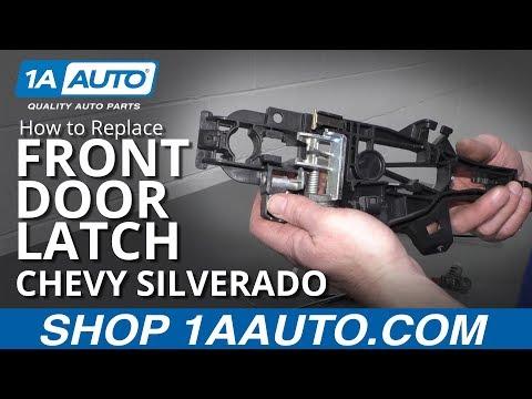 How to Replace the Front Door Lock Actuator on a 2019 GMC Sierra 1500