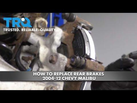 How to Replace Rear Brake Pads and Rotors on a 2004-2012 Chevrolet Malibu (Trim: SS)
