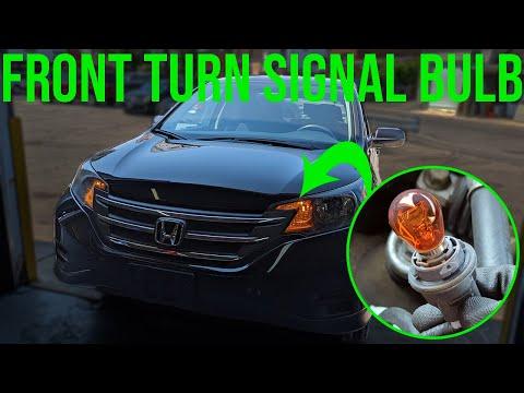 How to Replace Front Turn Signal Bulbs on a 2022 Honda CR-V