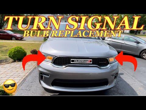 How to Replace Front Turn Signal Bulbs on a 2014-2020 Dodge Durango (7444NA)