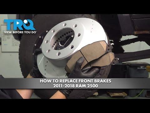How to Replace Front Brake Pads on a 2011-2018 Ram 2500 (Step-by-Step Guide)