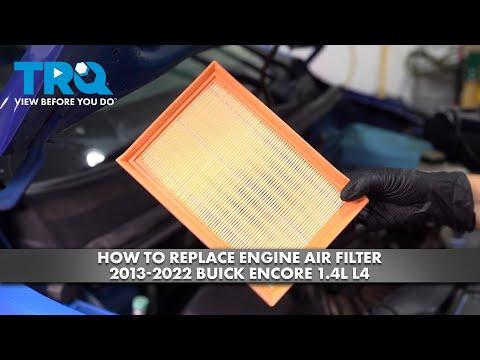 How to Replace Engine Air Filter 2013-2022 Buick Encore 1.4L L4