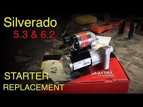 Silverado Sierra 5.3 &amp; 6.2 Starter Replacement (2014-2019)