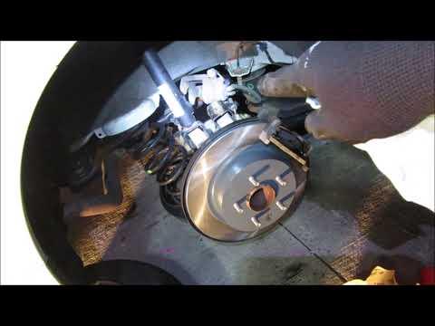2016-2021 Nissan Maxima rear brake pad and rotor replacement