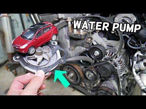HYUNDAI TUCSON WATER PUMP REPLACEMENT REMOVAL LOCATION