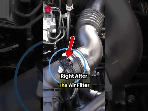 Here’s the RIGHT way of cleaning mass air flow sensor (using CRC MAF sensor cleaner) #short
