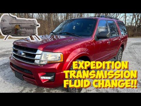 Expedition Transmission Fluid and Filter Change