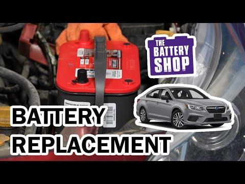 Subaru Legacy (2010 - 2019) - New Battery Install